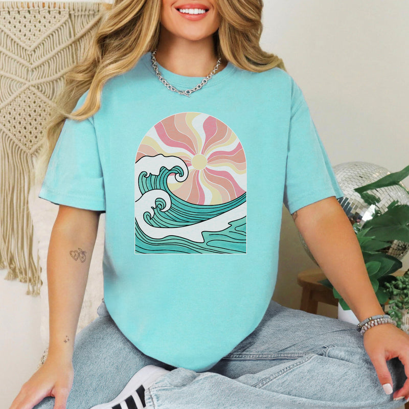 OCEAN SUNSET TEE
