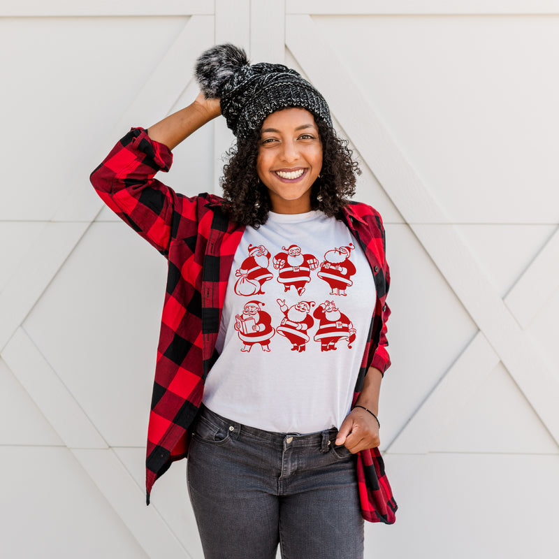 JOLLY SANTAS TEE
