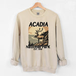 ACADIA NATIONAL PARK SAND CREWNECK