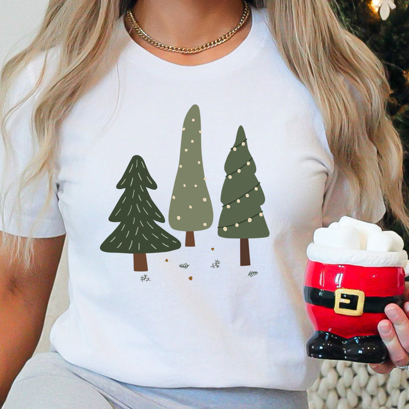 HOLIDAY TREES TEE