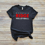 RIDGE VOLLEYBALL TEE | 3 COLOR OPTIONS