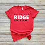 RIDGE VOLLEYBALL TEE | 3 COLOR OPTIONS