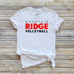 RIDGE VOLLEYBALL TEE | 3 COLOR OPTIONS