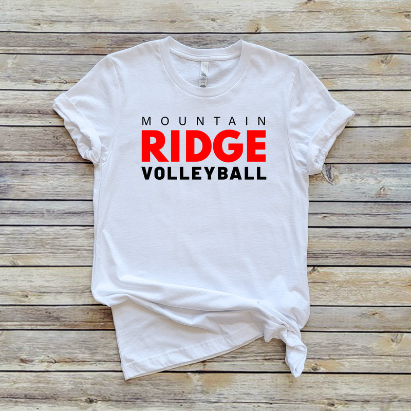 RIDGE VOLLEYBALL TEE | 3 COLOR OPTIONS