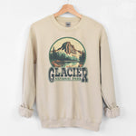 GLACIER NATIONAL PARK SAND CREWNECK