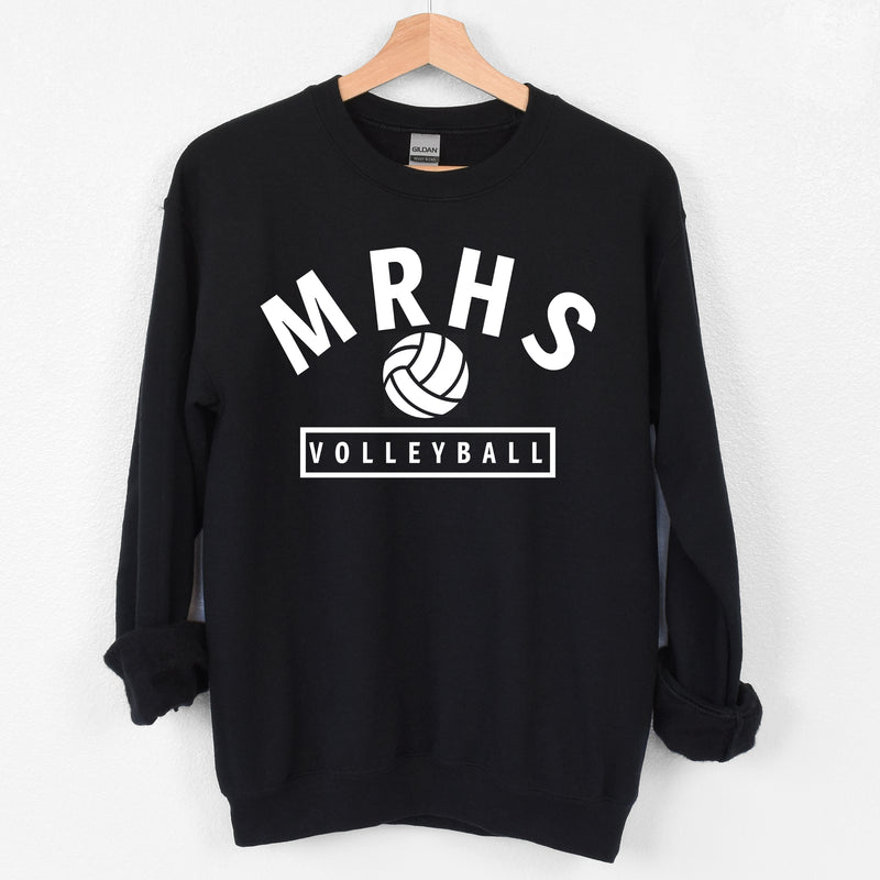 MRHS VOLLEYBALL CREWNECK SWEATSHIRT | 2 COLOR OPTIONS