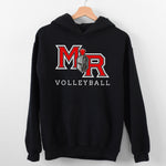 MR VOLLEYBALL HOODIE | BLACK