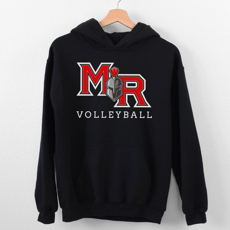 MR VOLLEYBALL HOODIE | BLACK