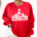 SENTINEL VOLLEYBALL CREWNECK SWEATSHIRT | 3 COLOR OPTIONS