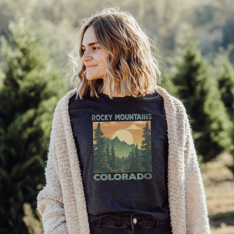 ROCKY MOUNTAINS COLORADO TEE