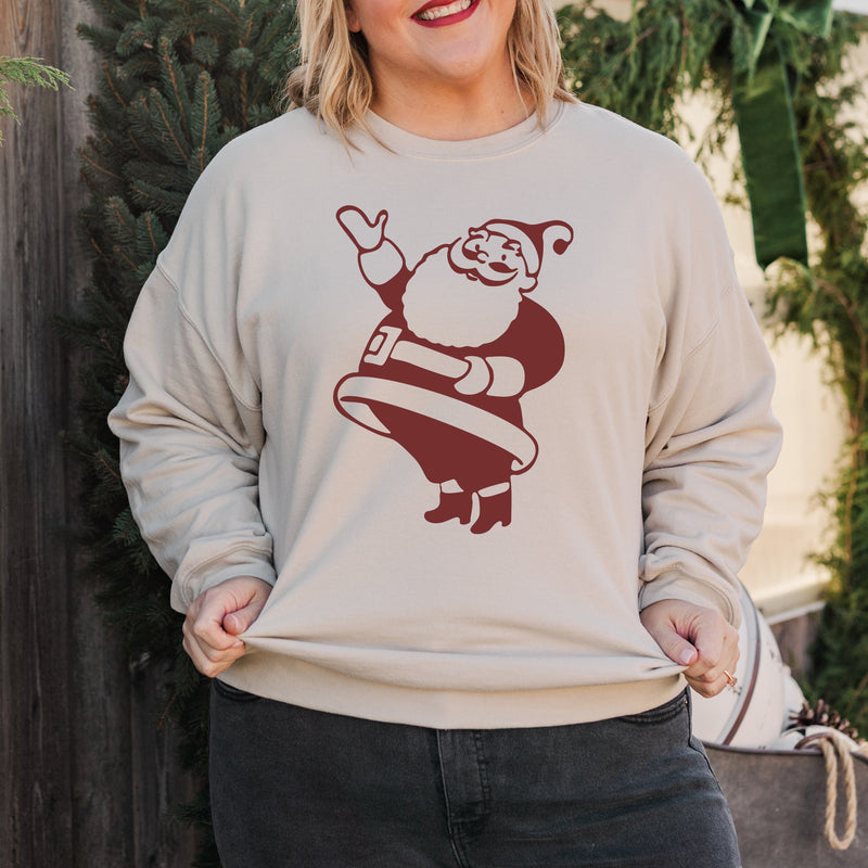 VINTAGE SANTA CREWNECK SWEATSHIRT