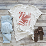 HAND-DRAWN ABSTRACT TEE