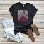 COLORFUL ABSTRACT TEE
