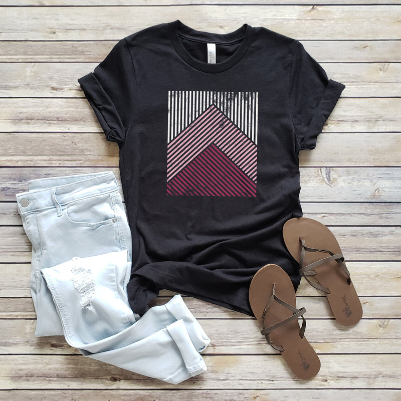 COLORFUL ABSTRACT TEE