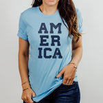AMERICA BLOCK LETTERS TEE