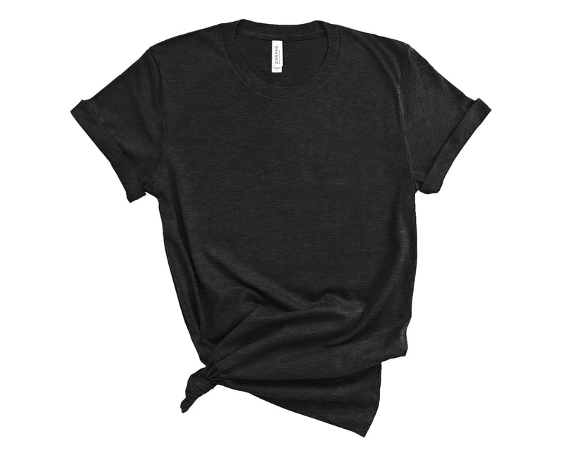 B+C 3001 CVC TEE | HEATHER BLACK