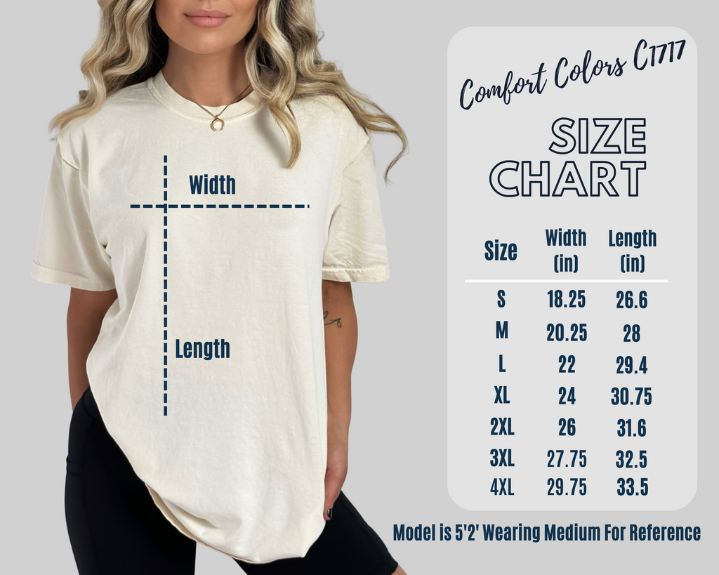 COMFORT COLORS TEE | GREY – Loopty Loo Designs