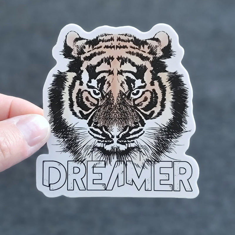 DREAMER TIGER STICKER