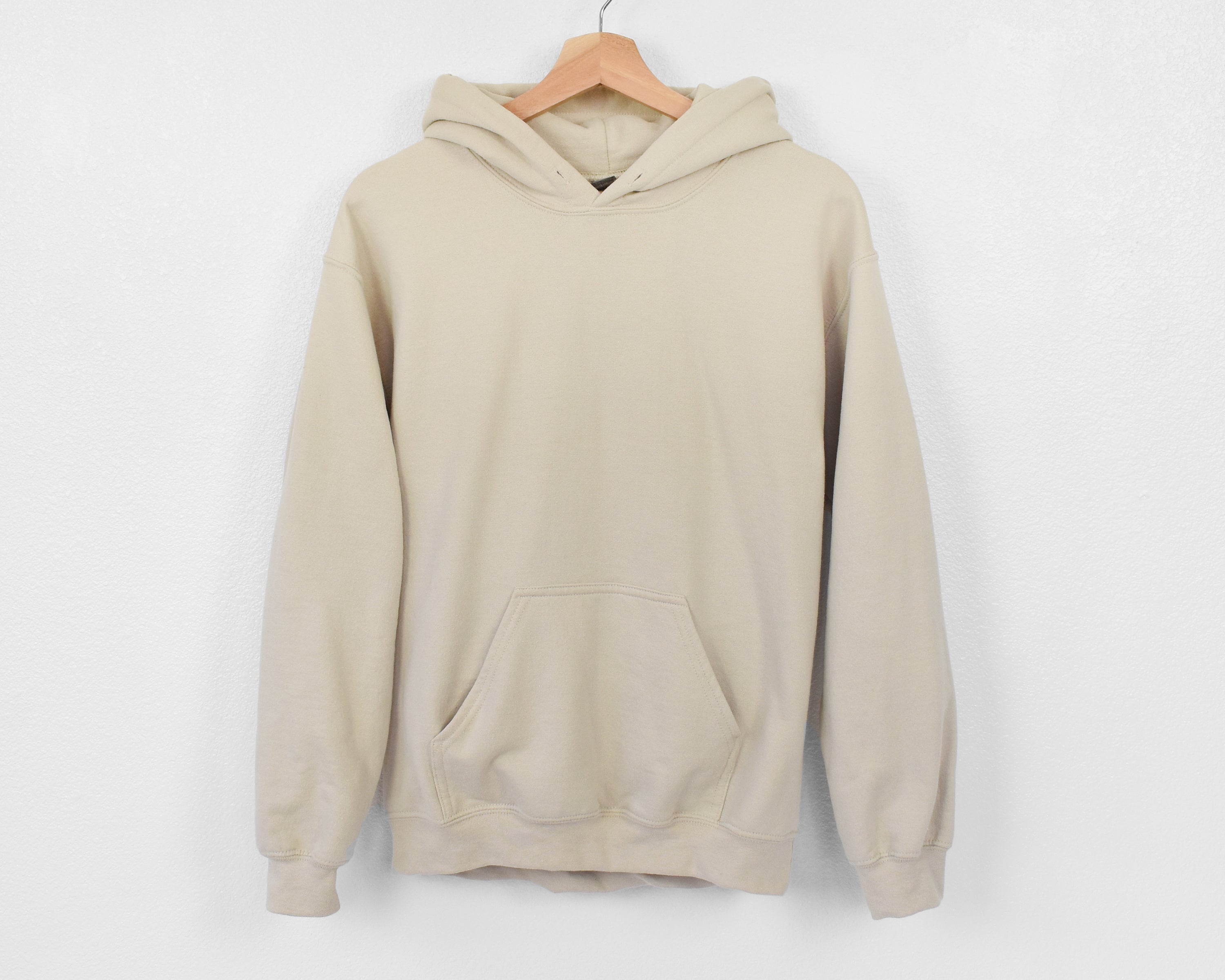 GILDAN HOODIE | SAND – Loopty Loo Designs