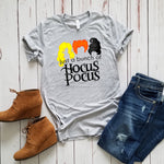 Heather Gray Hocus Pocus Short Sleeve Tee