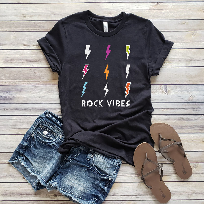 ROCK VIBES 9 BOLTS TEE