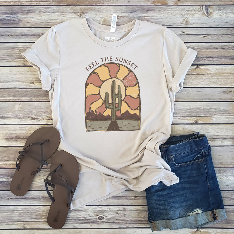 FEEL THE SUNSET TEE
