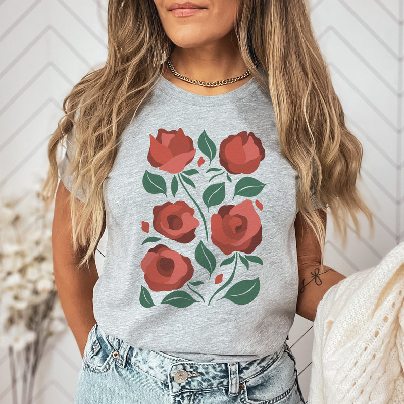 GARDEN ROSE TEE