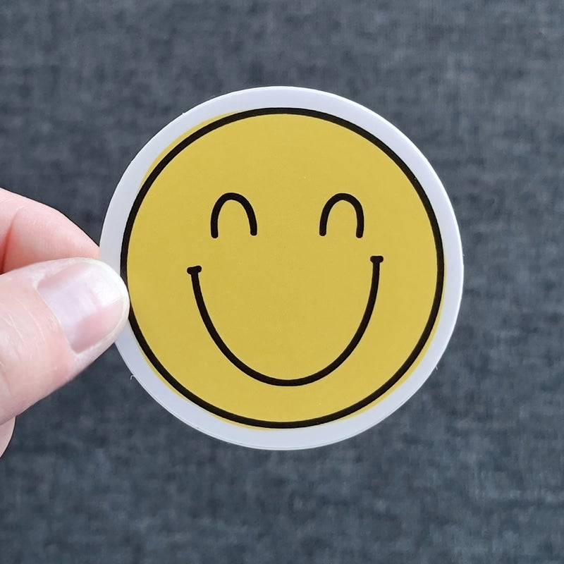 HAPPY FACE STICKER