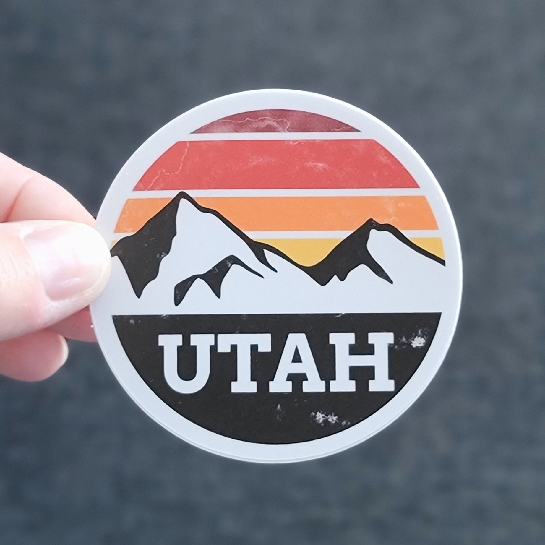 Uintah Sticker UTAH STICKER – Loopty Loo Designs