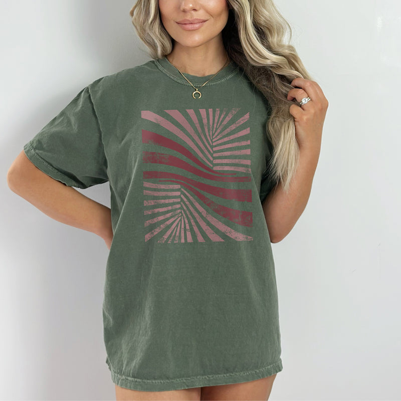 WAVE GEOMETRIC TEE